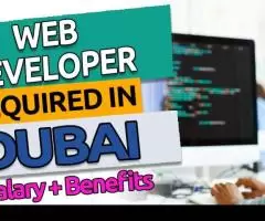 Web Developer Required in Dubai