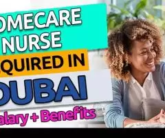 Homecare Nurse Required in Dubai