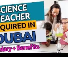 Science Teacher Required in Dubai