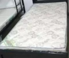 brand new single bed with mattress