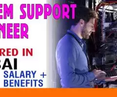 System Support Engineer Required in Dubai