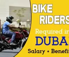 Bike Rider Required in Dubai