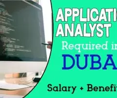 Application Analyst Required in Dubai