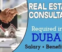 Real Estate Consultant Required in Dubai