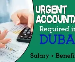 Urgent Accountant Required in Dubai