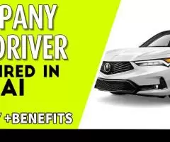 Company Driver Required in Dubai