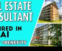 Real Estate Consultant Required in Dubai