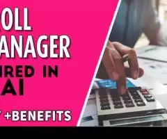 Payroll Manager Required in Dubai