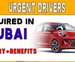 Urgent Drivers Required in Dubai