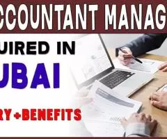 Accountant Manager Required in Dubai