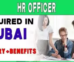 HR Officer Required in Dubai