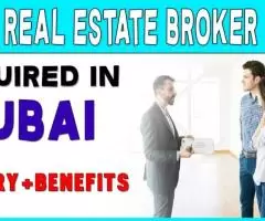 Real Estate Broker Required in Dubai