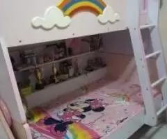 Kids bed with mattresses -