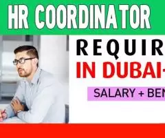 HR Coordinator Required in Dubai -