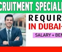 Recruitment Specialist Required in Dubai -