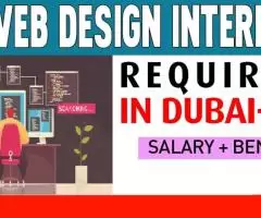 Web Design Intern Required in Dubai