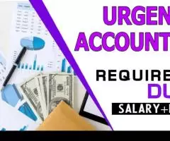 Urgent Accountant Required in Dubai