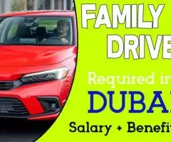 Family Driver Required in Dubai