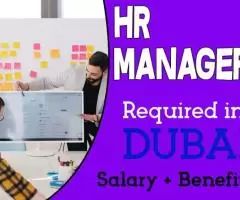 HR Manager Required in Dubai