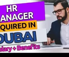 Human Resources Manager Required in Dubai