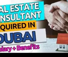 Real Estate Consultant Required in Dubai