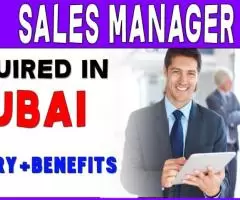 Sales Manager Required in Dubai