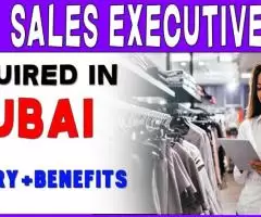 Sales Executive Required in Dubai