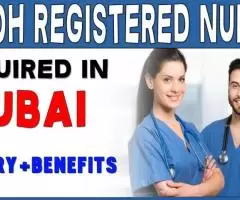 MOH Registered Nurse Required in Dubai