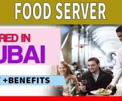 Food Server Required in Dubai