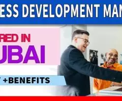 Business Development Manager Required in Dubai