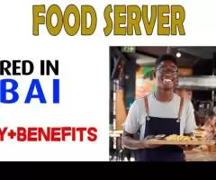 Food Server Required in Dubai