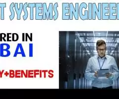 IT Systems Engineer Required in Dubai