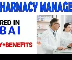 Pharmacy Manager Required in Dubai