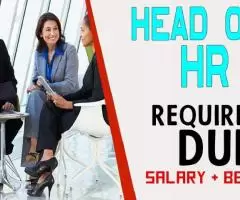 Head of Human Resources Required in Dubai