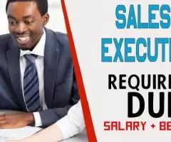 Sales Executive Required in Dubai