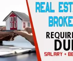 Real Estate Broker Required in Dubai