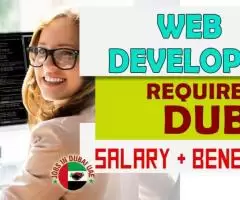 Web Developer Required in Dubai