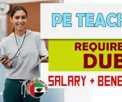 PE Teacher Required in Dubai