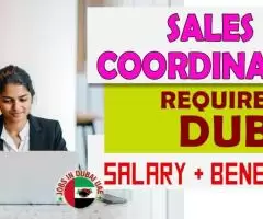 Sales Coordinator Required in Dubai