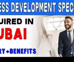 Business Development Specialist Required in Dubai