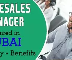 Telesales Manager Required in Dubai