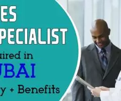 Sales Specialist Required in Dubai -