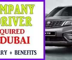 Company Driver Required in Dubai