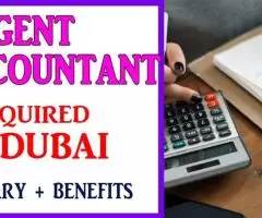 Urgent Accountant Required in Dubai