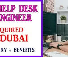 IT help desk Engineer Required in Dubai