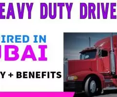 Heavy Duty Driver Required in Dubai