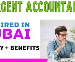 Urgent Accountant Required in Dubai