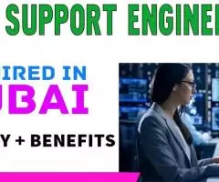 IT Support Engineer Required in Dubai