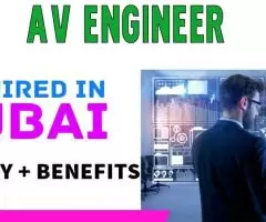 AV Engineer Required in Dubai