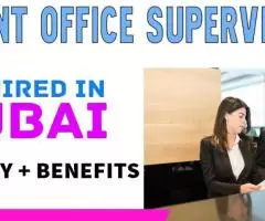 Front Office Supervisor Required in Dubai